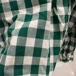 【曜日割引対象外】 ヴィンテージ vintage ~50's McGREGOR USA製 ブロックチェック オープンカラーシャツ 長袖シャツ グリーン Mサイズ 201MT-4369 VB