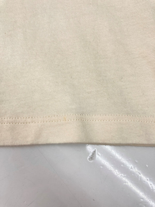 グッチ GUCCI × Disney ディズニー PRINT LOGO S/S T-Shirt プリント ロゴ 半袖 Tシャツ ミッキー アイボリー 白 Tシャツ キャラクター ホワイト Lサイズ 104MT-2336