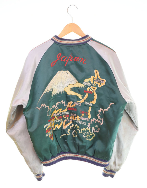 テーラー東洋 TAYLOR TOYO リバーシブルスカジャン 虎刺繍 龍刺繍 富士山 M18425 ジャケット マルチカラー Lサイズ 103MT-2816