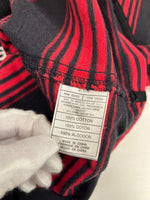 ナイキ NIKE 90s 90's NIKE TEAM ラガーシャツ CRFU 半袖カットソー ポロシャツ 刺繍ロゴ 半袖ポロシャツ マルチカラー Mサイズ 101MT-5350