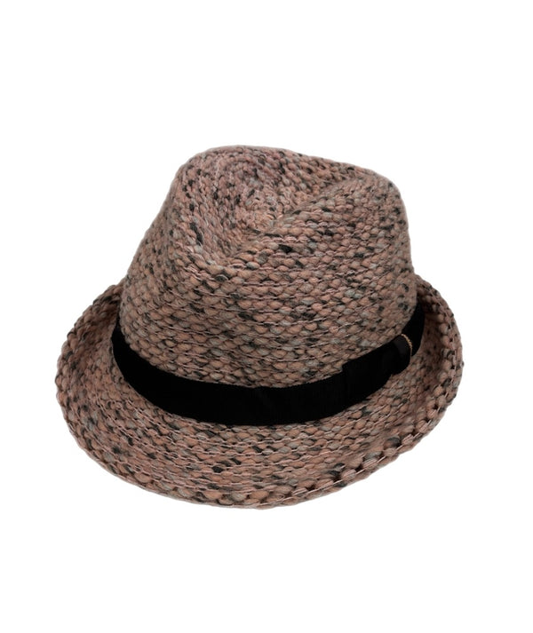 カシラ CA4LA ニットハット 毛糸 JUN01125 帽子 レディース帽子 ハット ピンク 101hat-186