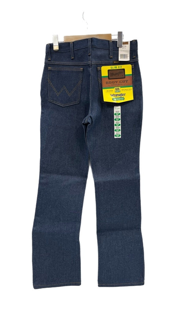 ラングラー Wrangler DEAD STOCK カウボーイ ブーツカット デニムパンツ インディゴ 青 30×32 935NAV デニム ブルー 30 101MB-763