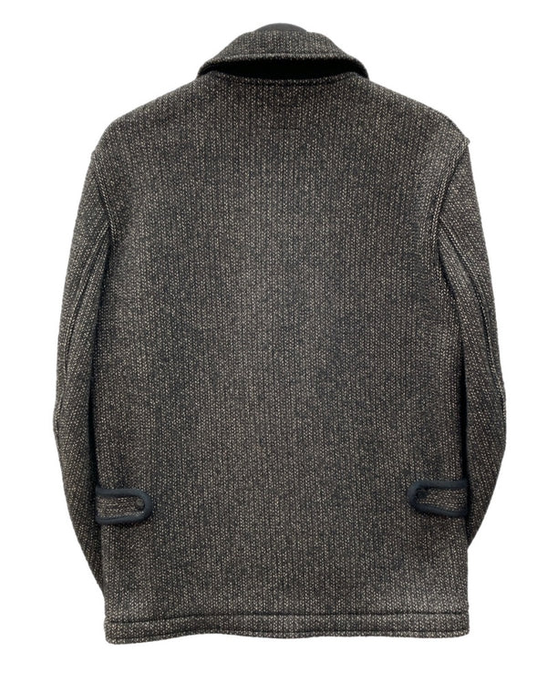 テンダーロイン TENDERLOIN T-BROWN BEACH ブラウン ビーチ ジャケット ウール ごま塩 黒 ジャケット 無地 ブラック Sサイズ 104MT-2172