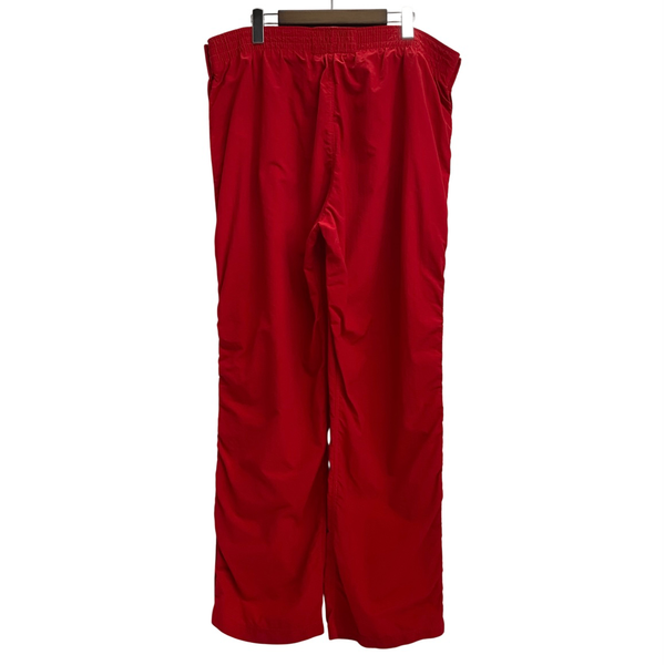 【曜日割引対象外】 チャンピオン Champion 80's フットボールパンツ USA製 ナイロンパンツ ボトムスその他 レッド Lサイズ 201MB-1065 VB