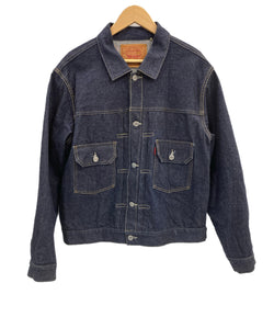 リーバイス Levi's VINTAGE CLOTHING LVC 507XX 2nd 復刻1953年モデル TYPE II デニム ジャケット オーガニックコットン 日本製 70507-0066 44 ジャケット ブルー LLサイズ 101MT-3530