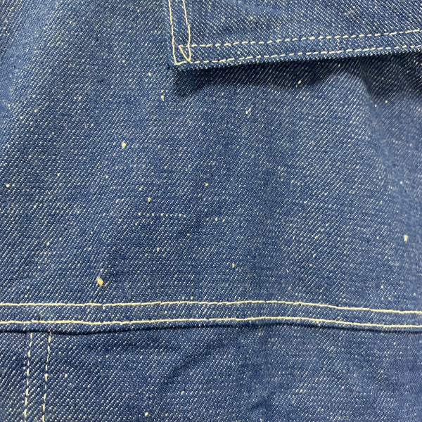 【曜日割引対象外】 ヴィンテージ vintage エストニア製 デニムカバーオール 長袖シャツ ブルー 201MT-3532 VB