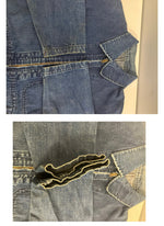 ヴィンテージ vintage 60's 60年代 CONE DENIM デニムジャケット ワークジャケット ブルゾン TALON ZIPPER 耳付き ジャケット ブルー 101MT-4790