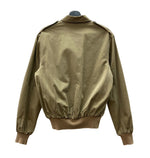 ダブルアールエル RRL 90s 90年代 三ツ星タグ A-2 TYPE フライトジャケット ブルゾン アウター ジャケット 無地 ベージュ Sサイズ 104MT-1996