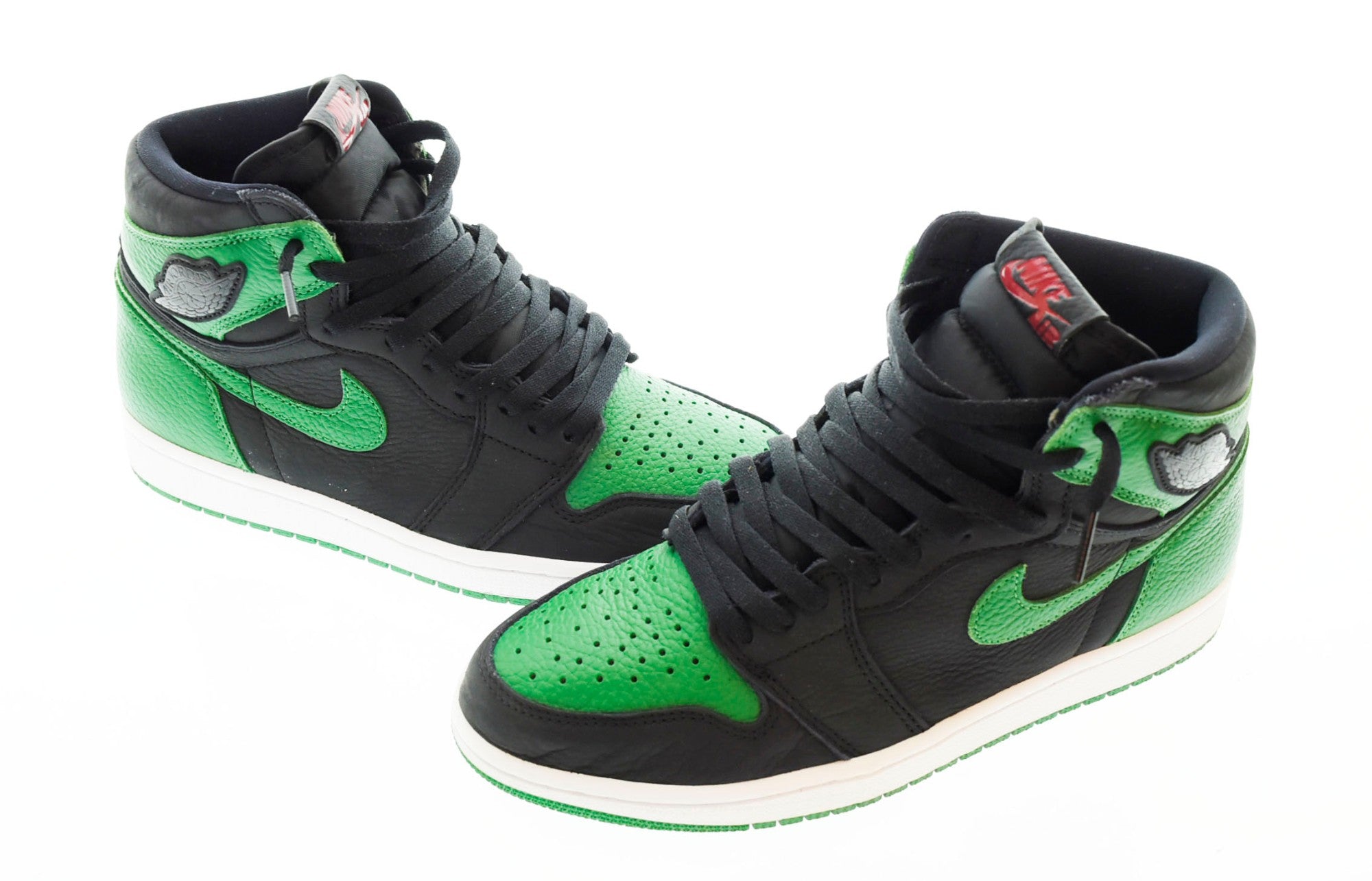 Nike Air Jordan 1 high パイングリーン　黒緑