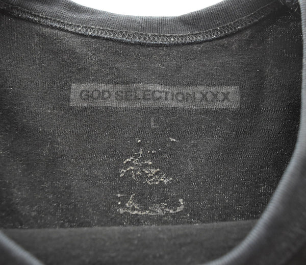 ゴッドセレクション  GOD SELECTION XXX KATE MOSS T-SHIRT ケイトモス Tシャツ Tシャツ ブラック Lサイズ 103MT-2950