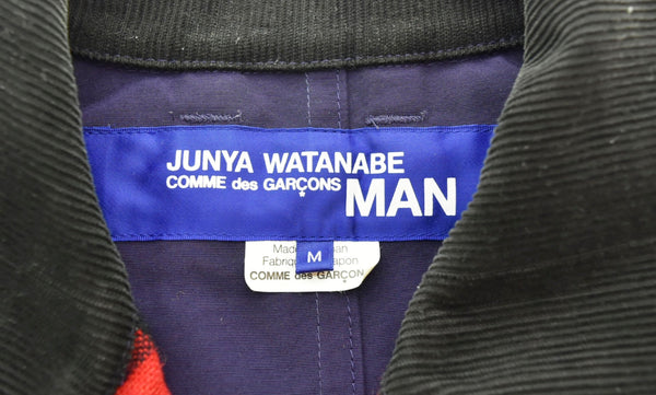 コムデギャルソン COMME des GARCONS JUNYA WATANABE カバーオール 紫 WD-C007 ジャケット パープル Mサイズ 103MT-1763