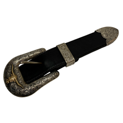 【曜日割引対象外】 【中古】ボグト VOGT Buckle 3piece STERLING 925 14K ベルト・サスペンダー バックル シルバー 201goods-796 VB