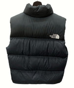 ザノースフェイス THE NORTH FACE NUPTSE VEST DOWN ヌプシ ベスト ダウン 刺繡 BLACK 黒 ND92338 ベスト ロゴ ブラック Mサイズ 104MT-722