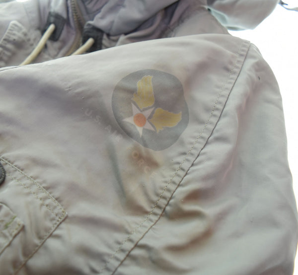 バズリクソンズ BUZZ RICKSON'S N3B N-3B STOCK NO.8415-269-0418 Military ミリタリー ナイロン フライト SCOVILL ZIP  ジャケット カーキ Lサイズ 103MT-2215
