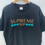 シュプリーム SUPREME Milano Tee Tシャツ ブラック Lサイズ 201MT-4044