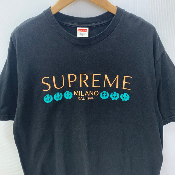 シュプリーム SUPREME Milano Tee Tシャツ ブラック Lサイズ 201MT-4044