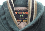 マックレガー McGREGOR 70s 80s ウール スタジャン 緑 G13-8614 ジャケット グリーン Lサイズ 103MT-1864