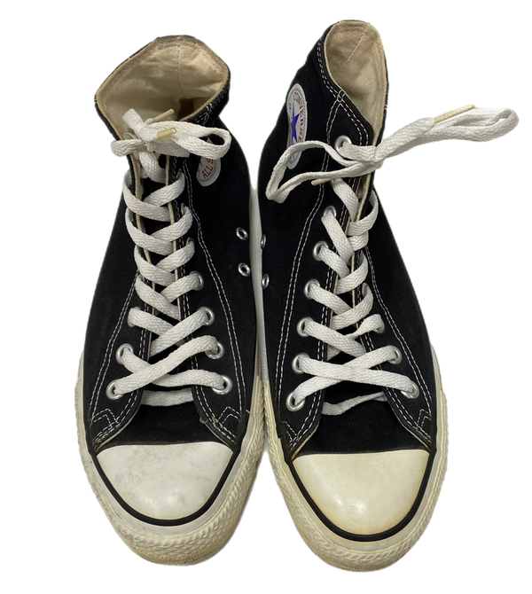 コンバース CONVERSE ALL STAR vintage 90s USA メンズ靴 スニーカー ロゴ ブラック 7サイズ 201-shoes846