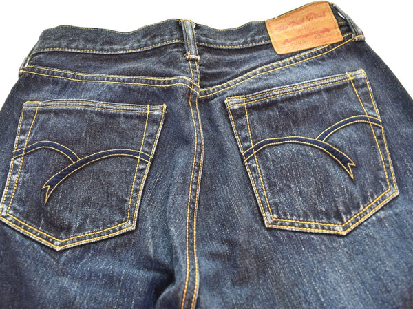 フラットヘッド   THE FLAT HEAD 14.5oz  5ポケット ストレート デニムパンツ FN3005N1 デニム ブルー 33 103MB-552