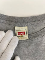 リーバイス Levi's 90s ©1995 Vintage ヴィンテージ USA製 ロゴTシャツ プリントTシャツ US古着 シングルステッチ Tシャツ グレー Mサイズ 101MT-4837