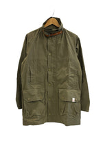 バーブァー Barbour ×Ally Capellino アリー カペリーノ ジップコート 緑 ジャケット カーキ Sサイズ 101MT-5325