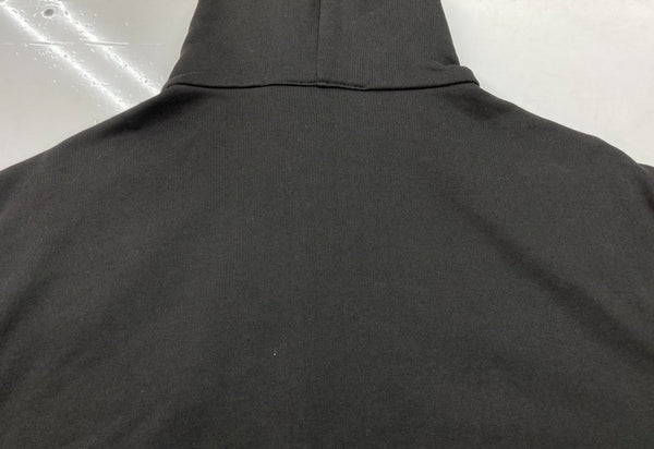 モンクレール MONCLER 22AW ZIP UP CARDIGAN ジップアップ カーディガン フーディ パーカー ロゴ ワッペン 黒 H20918G00048 809KR パーカ ワンポイント ブラック Mサイズ 104MT-2320