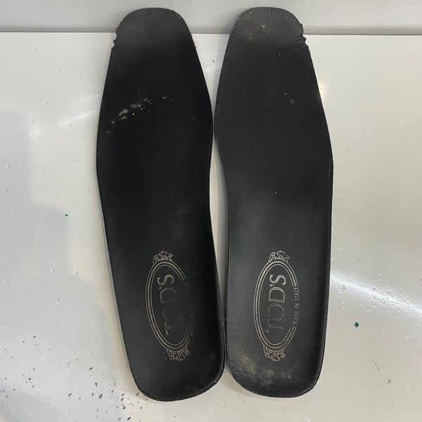 トッズ TOD'S ゴンミーニ Gommino メンズ靴 モカシン ブルー 28.5cmサイズ 201-shoes1432