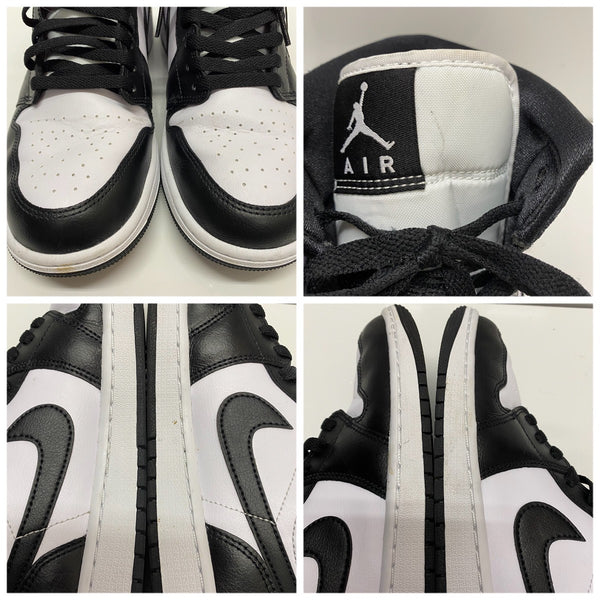 ナイキ NIKE AIR JORDAN 1 MID DV09910-101 メンズ靴 スニーカー ブラック 28.0cmサイズ 201-shoes1155