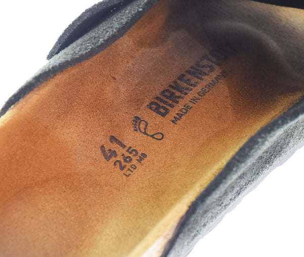ビルケンシュトック BIRKENSTOCK Zurich チューリッヒ カーフスエード ソフトフットベッド メンズ靴 サンダル その他 ブラック 26.5cm 103S-964