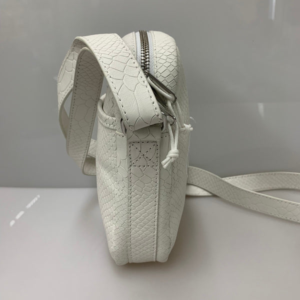 シュプリーム SUPREME × NIKE 25SS Leather Shoulder Bag バッグ メンズバッグ ショルダーバッグ・メッセンジャーバッグ ホワイト 201goods-779