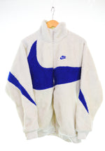 ナイキ NIKE Full Zip Reversible Boa Jacket Sportswear Swooshフルジップ リバーシブル ボアジャケット BQ6546-072 ジャケット ホワイト Lサイズ 103MT-3291