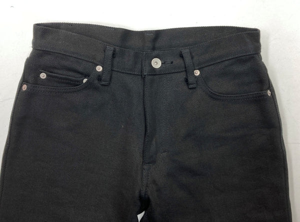 アイアンハート IRON HEART BOOTSCUT PANTS ブーツカット パンツ フレア ジップフライ TALONジップ デニム ジーンズ 黒 ロゴ デニム ブラック サイズ W29 104MB-172