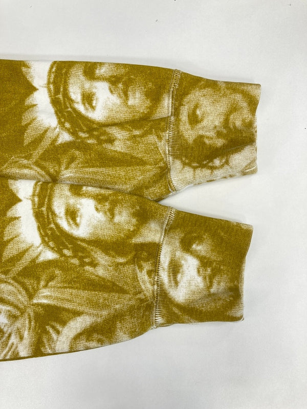シュプリーム SUPREME Jesus and Mary Hooded Sweatshirt Gold ジーザス マリア キリスト 総柄 フーディ パーカー パーカ イエロー Mサイズ 101MT-4060