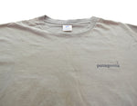 パタゴニア PATAGONIA 90s Organic cotton Benefical T's Made in USA 90's ベネフィシャルT USA製 ロンT カーキグリーン LLサイズ 103MT-3220