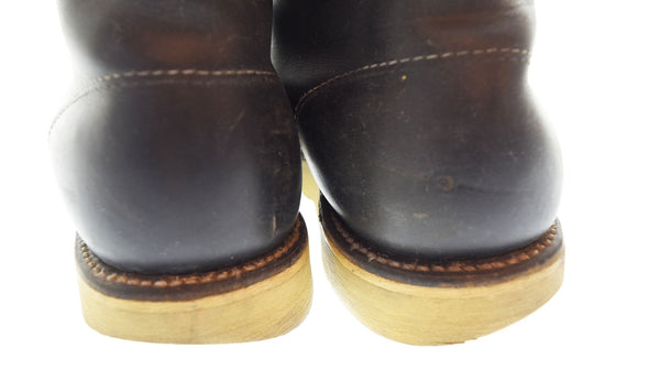 レッドウィング RED WING 90年代 USA製 犬タグ アイリッシュセッター ブーツ 黒 00875-3 メンズ靴 ブーツ ワーク ブラック 103S-793