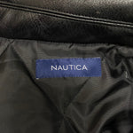 ノーティカ NAUTICA フェイクレザージャケット ブルゾン 233-1574 ジャケット ブラック Lサイズ 201MT-4235