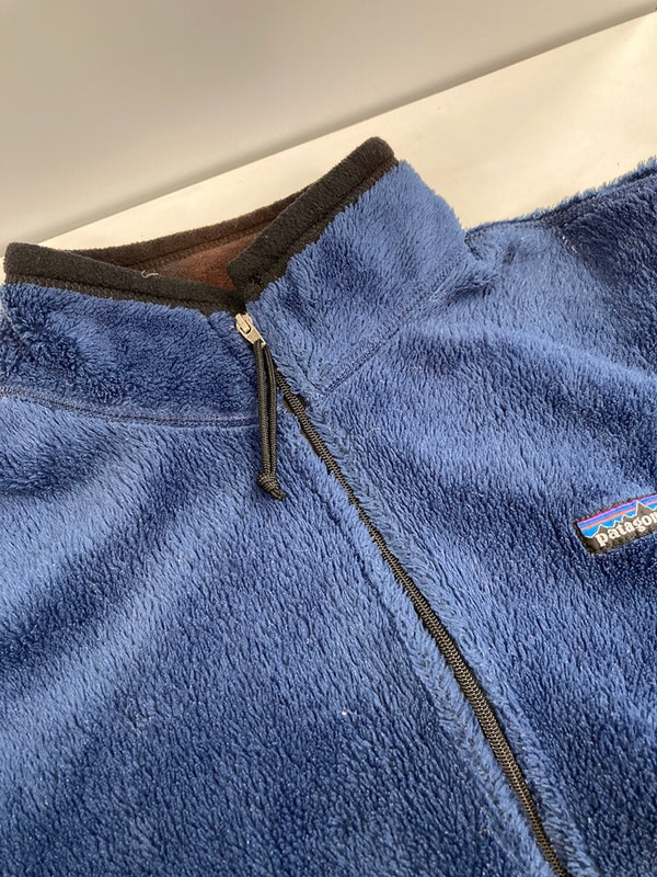 パタゴニア PATAGONIA USA製 レギュレーター R2 フリースジャケット 紺 25130 XL トップスその他 ネイビー LLサイズ 101MT-3660