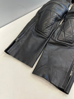 シンプソン SIMPSON 本皮 レザーパンツ バイカーパンツ ツーリング バイク用品 黒  ボトムスその他 ブラック Lサイズ 101MB-778