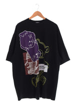 アンダーカバー UNDERCOVER 25ss COLLAGE BEAR BIGTEE コラージュベアー ビッグT UC1E4893-3 3 Tシャツ ブラック 103MT-3031