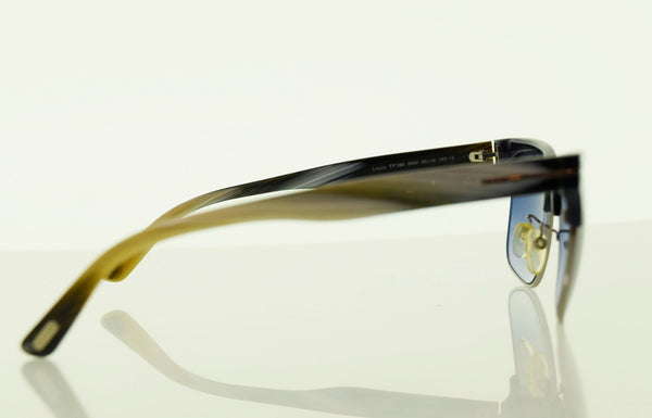 トムフォード TOM FORD ルイ サーモント ブロウ サングラス ネイビーブルー TF386 89W 眼鏡・サングラス サングラス ネイビー 103G-37