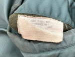 ミリタリー Military Item USAF U.S.AIR FORCE MA-1 Flight Jacket アメリカ軍 フライトジャケット 縦ステッチ SERVAL 緑 ジャケット 無地 グリーン Lサイズ 104MT-920