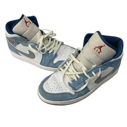 ナイキ NIKE AIR JORDAN 1 MID SE HYPER ROYAL DN3706-401 メンズ靴 スニーカー ブルー 27.0cmサイズ 201-shoes1485