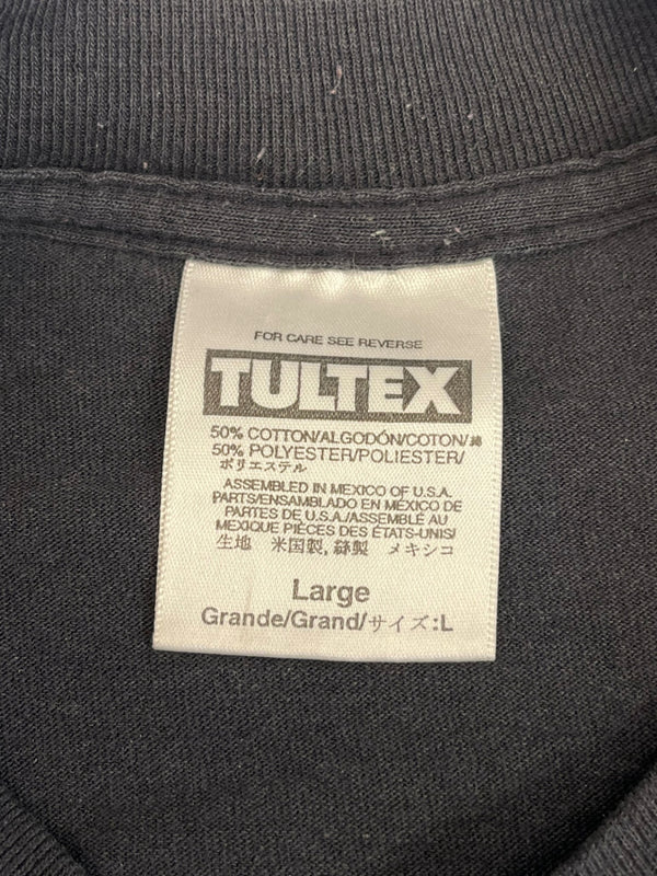 US US古着 00’s BIKE WEEK 2001 モーターサイクル アメリカンバイク ピンナップガール 両面プリント VINTAGE ヴィンテージ Tシャツ ブラック Lサイズ 101MT-4570