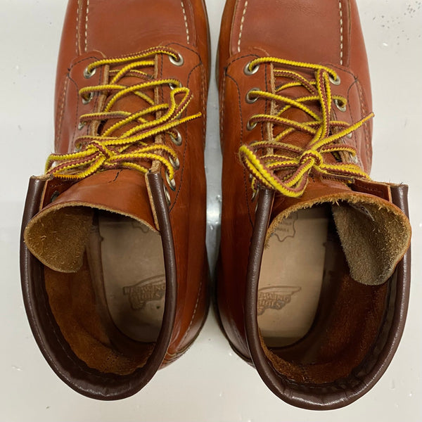 【曜日割引対象外】 レッドウィング RED WING 6-inch Classic Moc USA製 8875 メンズ靴 ブーツ ワーク ブラウン 26cmサイズ 201-shoes1499 VB