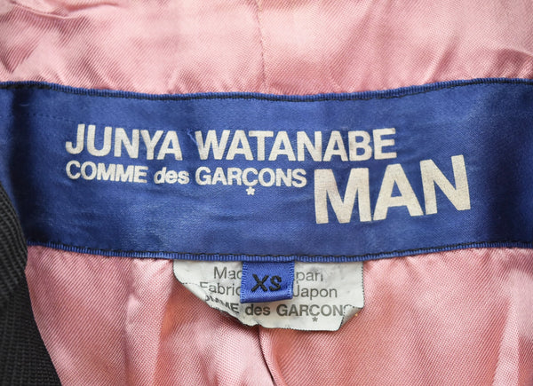 コムデギャルソン COMME des GARCONS JUNYA WATANABE MAN 3B Tailored Jacket AD2017 ジュンヤワタナベマン テーラードジャケット WT-J006 ジャケット ブラック SSサイズ 103MT-3079