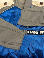 クシタニ KUSHITANI バイカージャケット レージングジャケット 青 ジャケット ブルー Lサイズ 101MT-5224