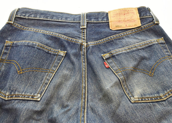 リーバイス Levis USA製 501XX 1999 02 ボタン裏553  デニムパンツ 青 デニム ブルー 31 103MB-309