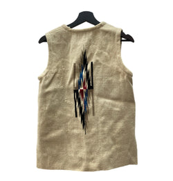 オルテガ ORTEGA'S Chimayo vest チマヨ ベスト くるみボタン - ベスト ベージュ 104MT-2176