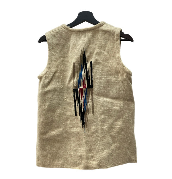 オルテガ ORTEGA'S Chimayo vest チマヨ ベスト くるみボタン - ベスト ベージュ 104MT-2176