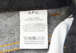 アーペーセー   A.P.C.  JW Anderson JW アンダーソン デニムパンツ 黒 デニム ブラック 27 103MB-112